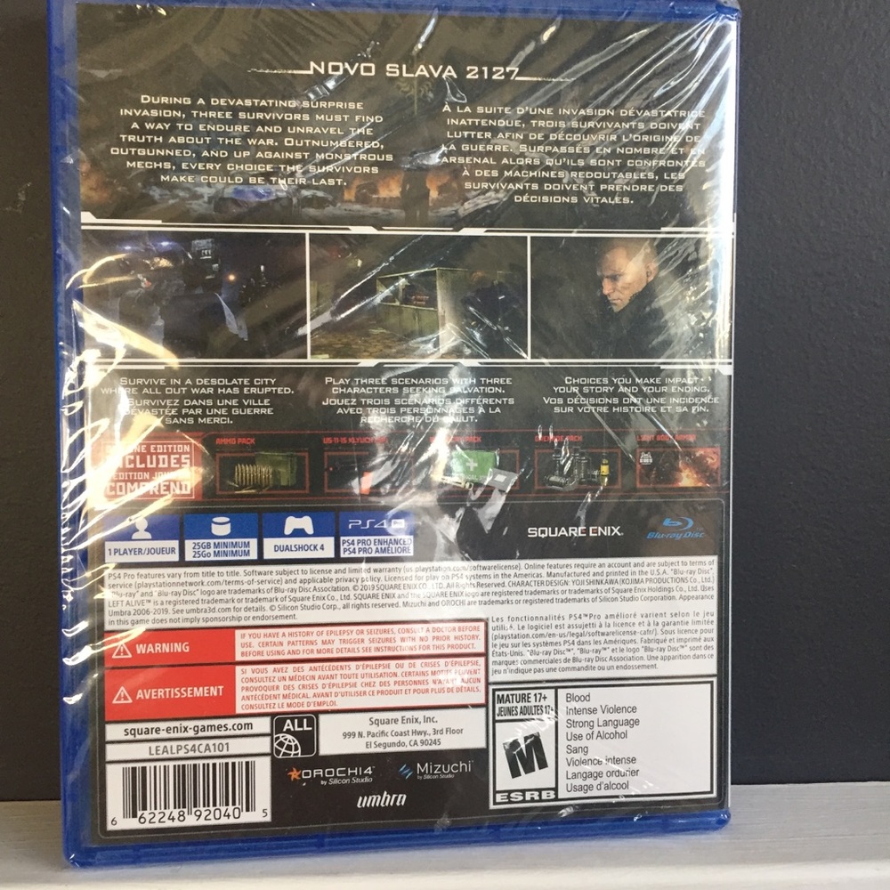 Left Alive PS4 Game - Picture 4 of 5